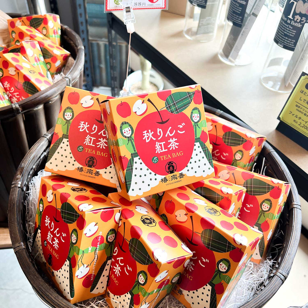 一足早い秋を☺️秋りんごの紅茶本日発売