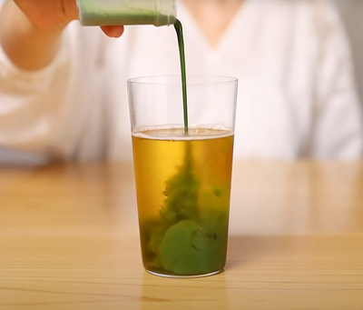 抹茶庵抹茶(石臼挽き宇治抹茶100g)お点前やスイーツに｜今だけ抹茶ミニシェイカープレゼント！